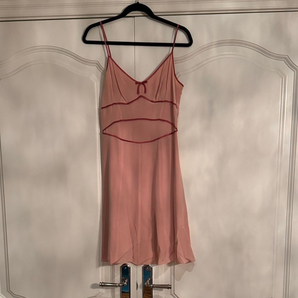 Sandra Angelozzi Elegant Pink Women's Slip Dress